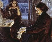 an artist s impression of chopin at the piano composing his preludes oscar wilde